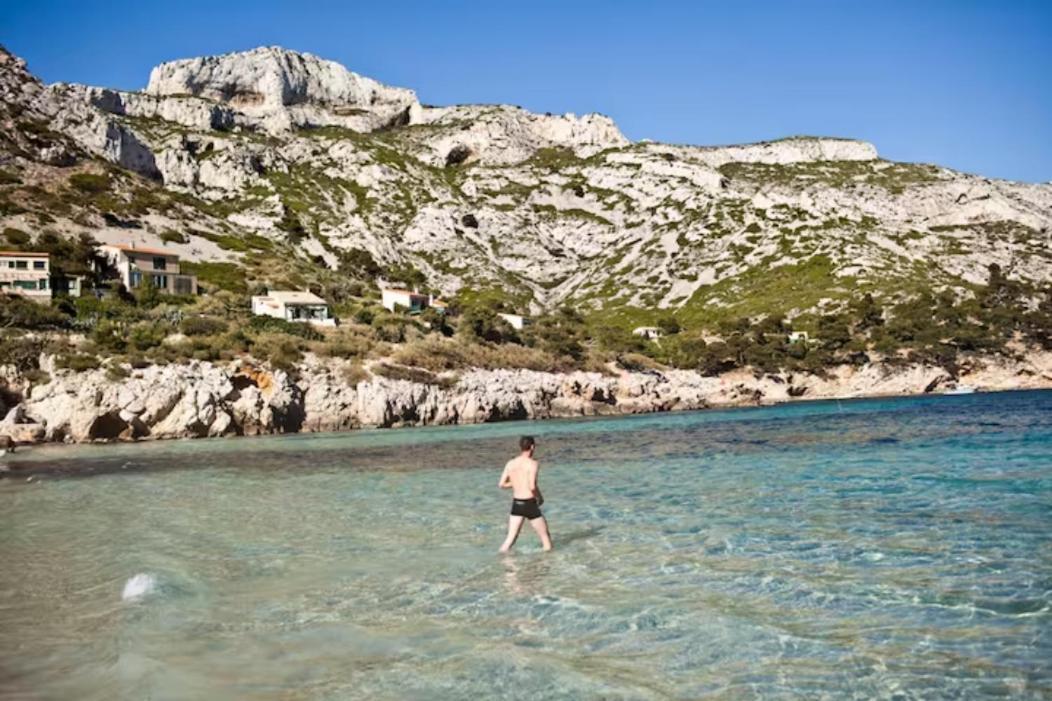 Studio Calanques Pres Du Vieux Port Marseilles Exterior foto