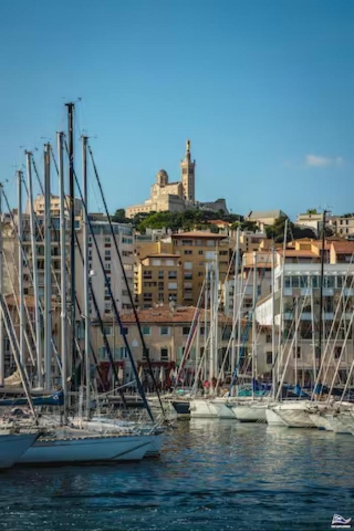 Studio Calanques Pres Du Vieux Port Marseilles Exterior foto