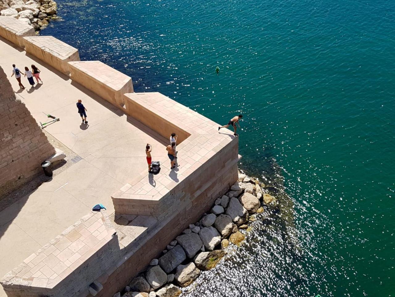 Studio Calanques Pres Du Vieux Port Marseilles Exterior foto