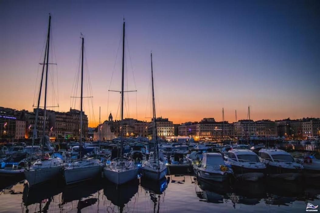 Studio Calanques Pres Du Vieux Port Marseilles Exterior foto